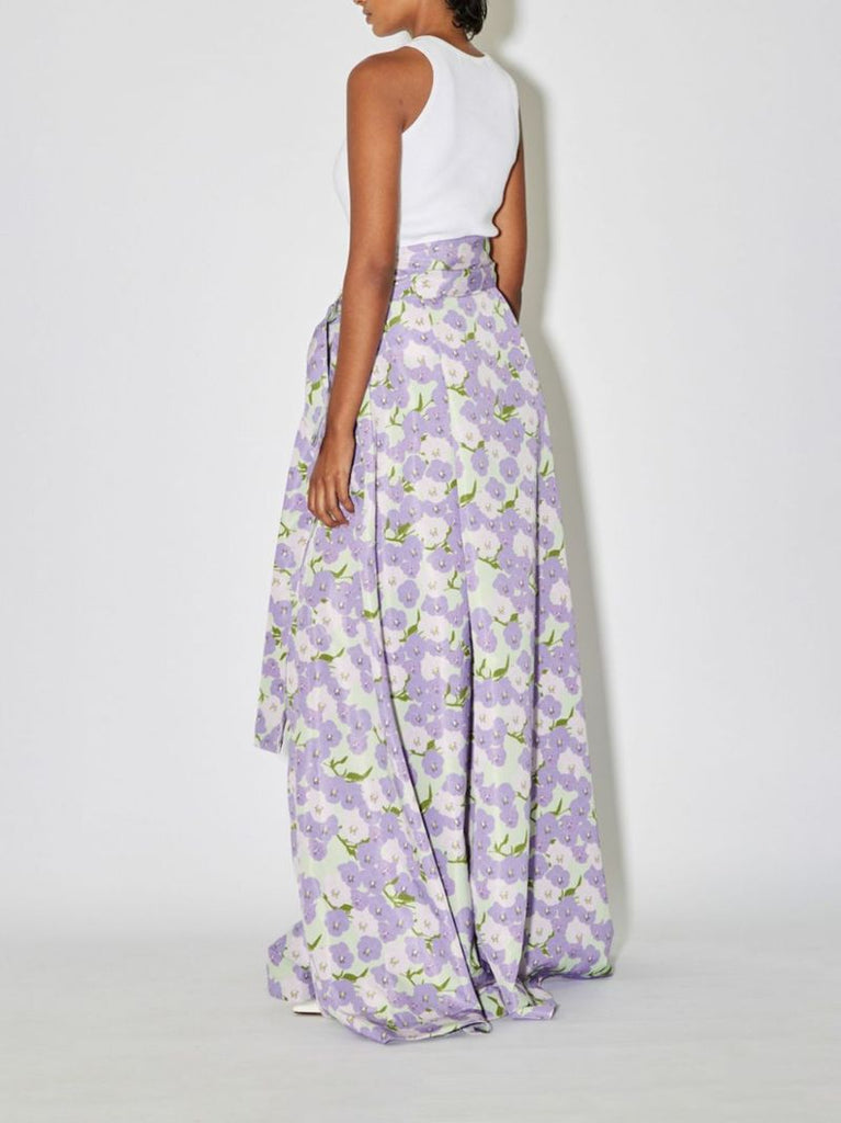 Purple Beatrice Maxi Skirt