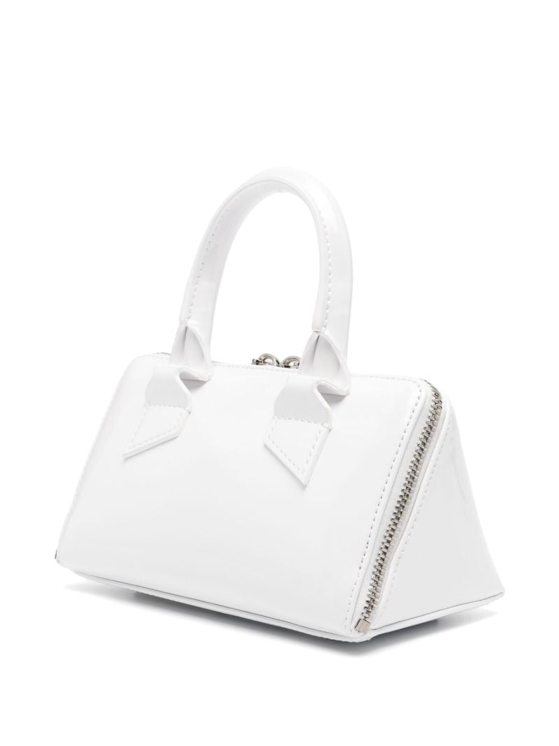 White Friday Leather Tote Bag