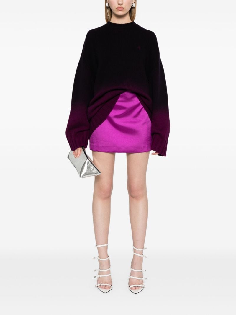 Purple Asymmetric OmbrÃ_x0083_Â© Jumper