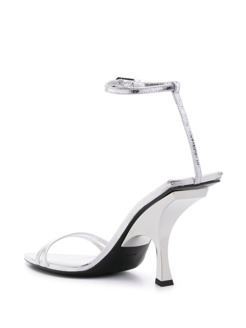 Silver Ester 95mm Sandals