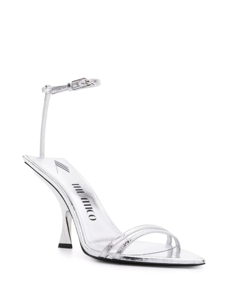 Silver Ester 95mm Sandals