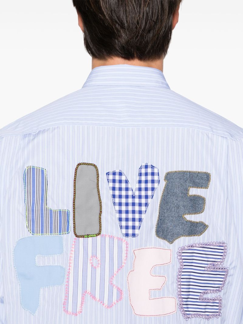 Patchwork Cotton Shirt