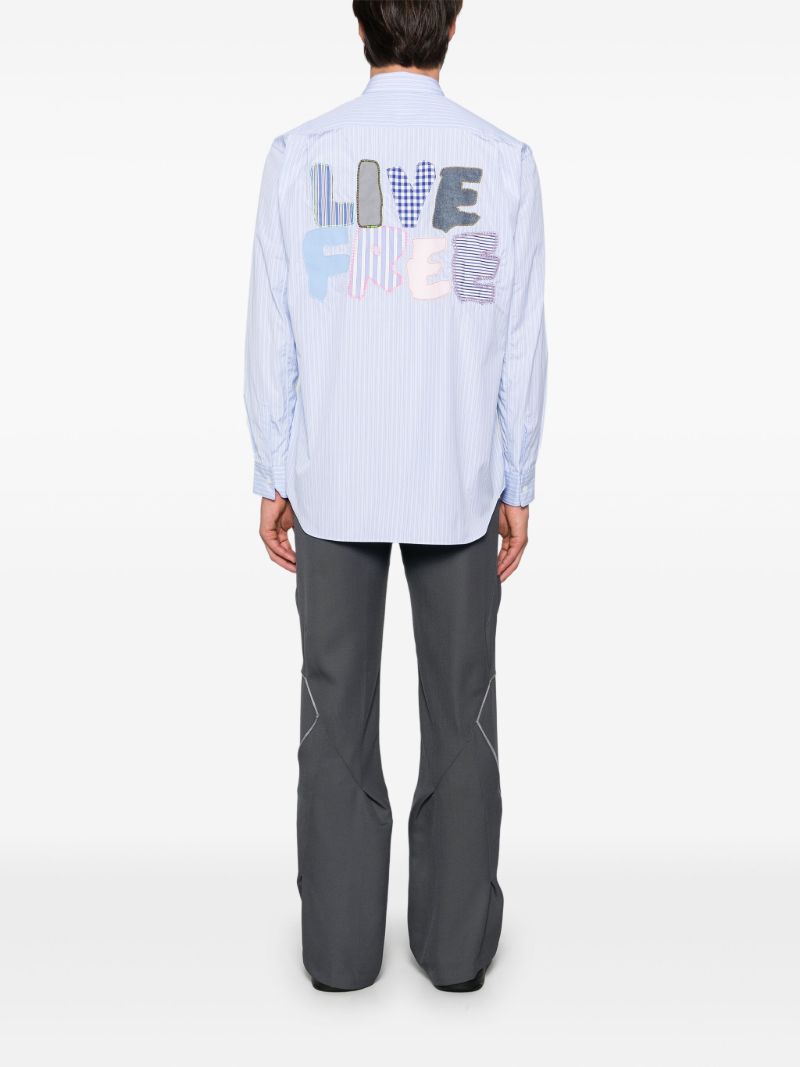 Patchwork Cotton Shirt