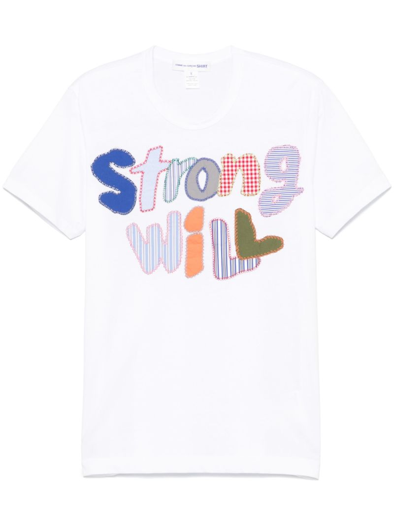 Slogan-print T-shirt