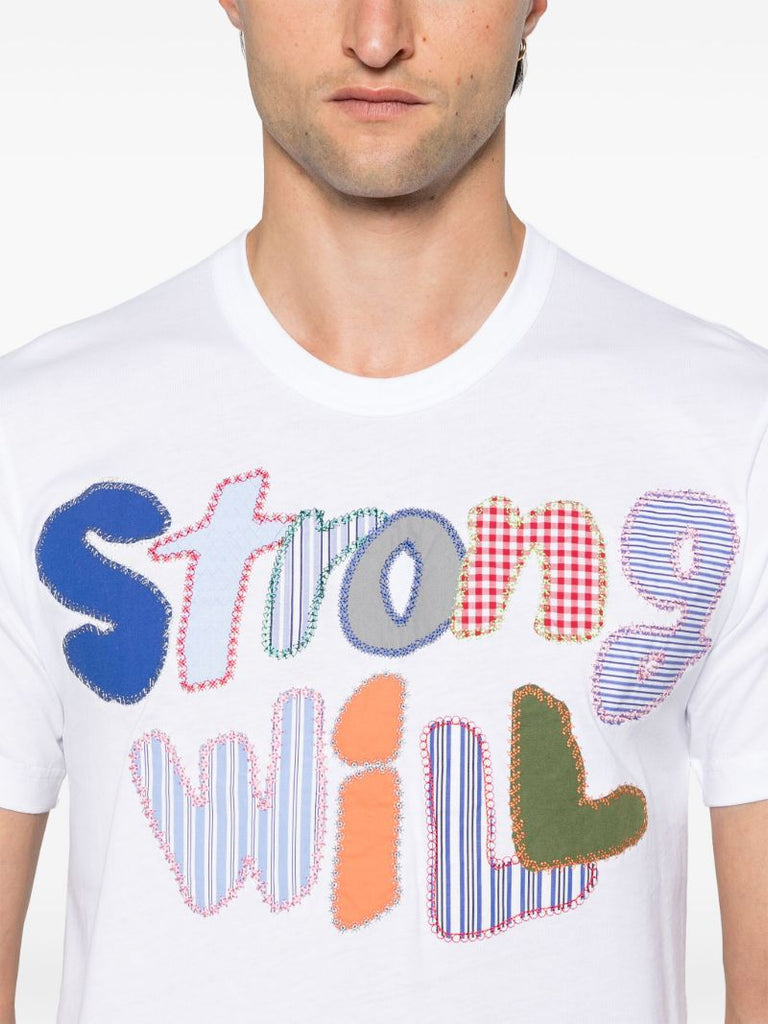 Slogan-print T-shirt