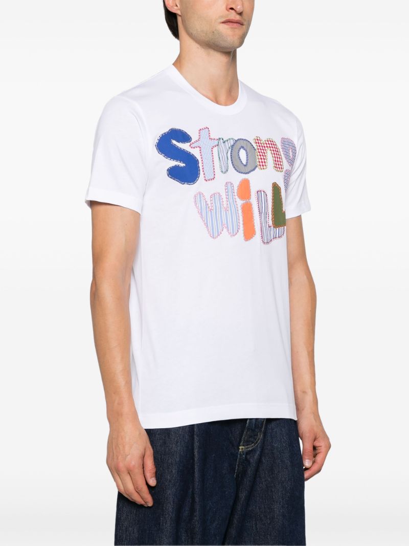 Slogan-print T-shirt