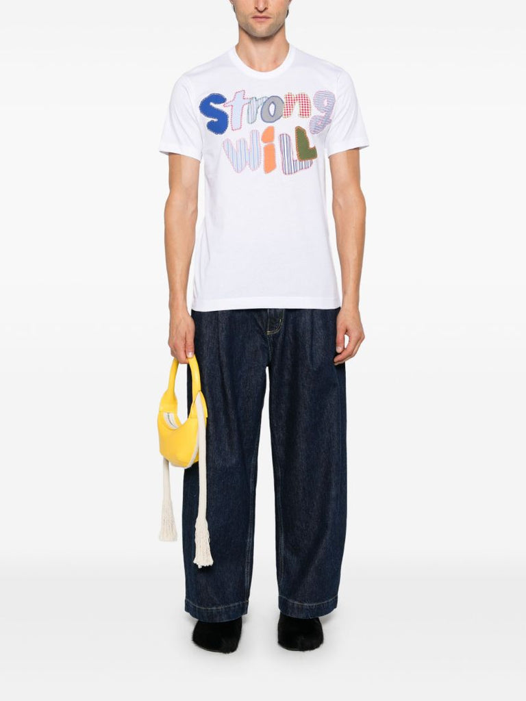 Slogan-print T-shirt