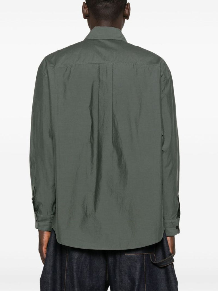 Grey Button-up Shirt