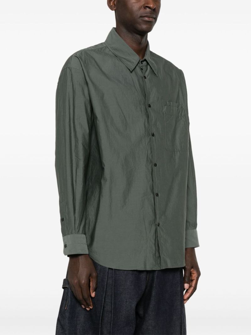 Grey Button-up Shirt
