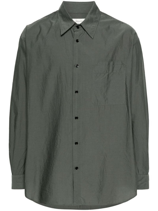 Grey Button-up Shirt