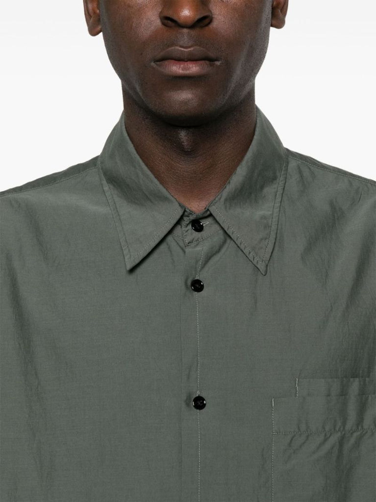 Grey Button-up Shirt