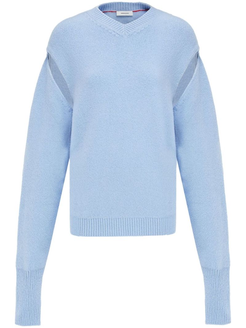 Layered Cashmere Sweater