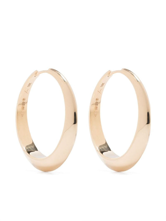 18kt Yellow Gold Hoop Earrings