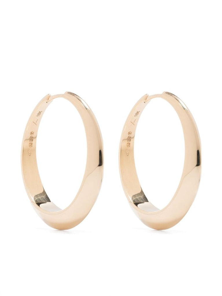 18kt Yellow Gold Hoop Earrings