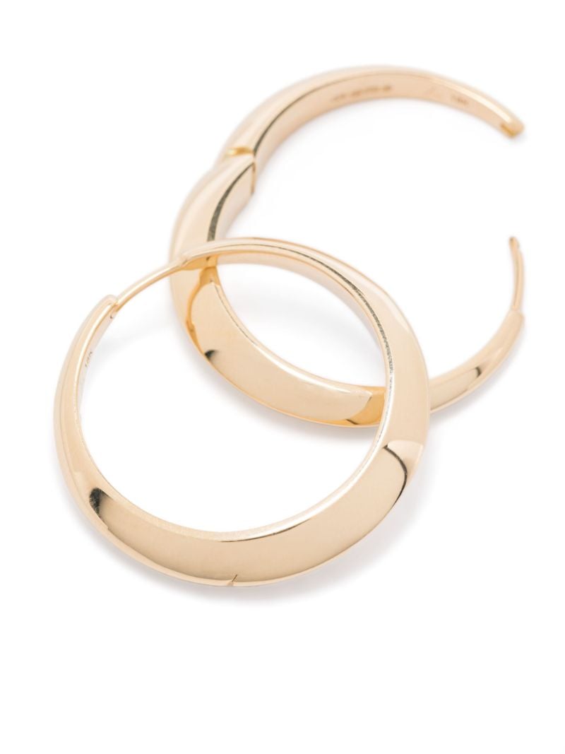 18kt Yellow Gold Hoop Earrings