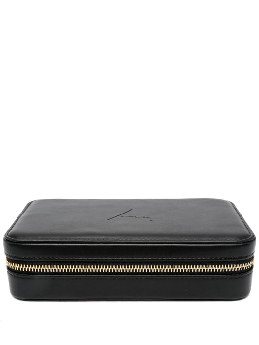 Green Leather Jewellery Box