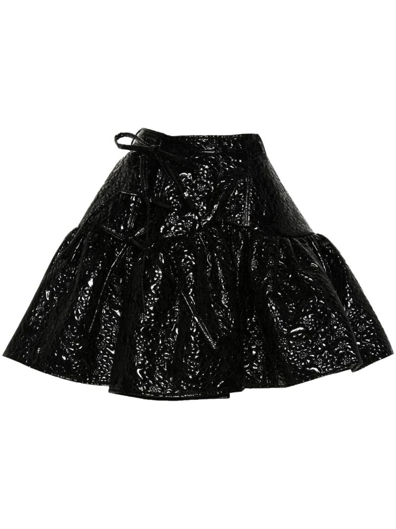Black Oprah Mini Skirt