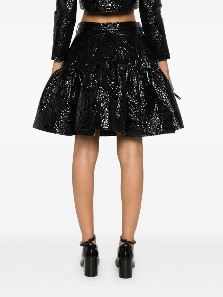 Black Oprah Mini Skirt