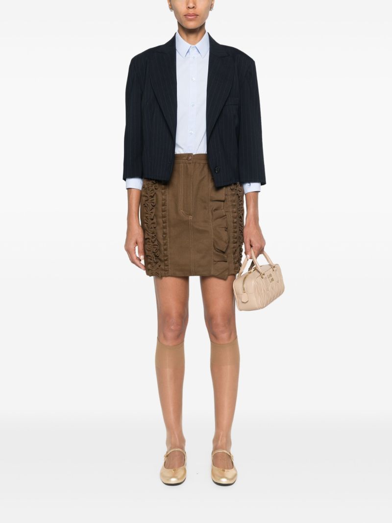 Brown Odin Mini Skirt