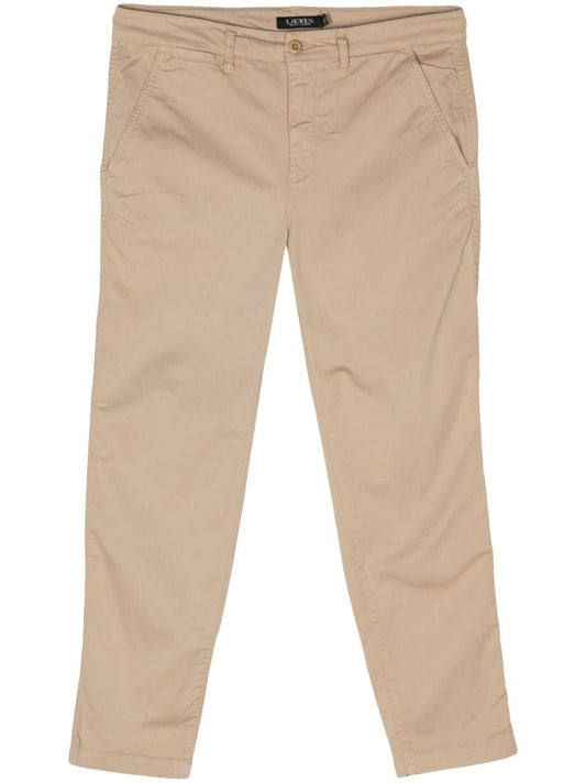 Neutral Slim-fit Cotton Chinos