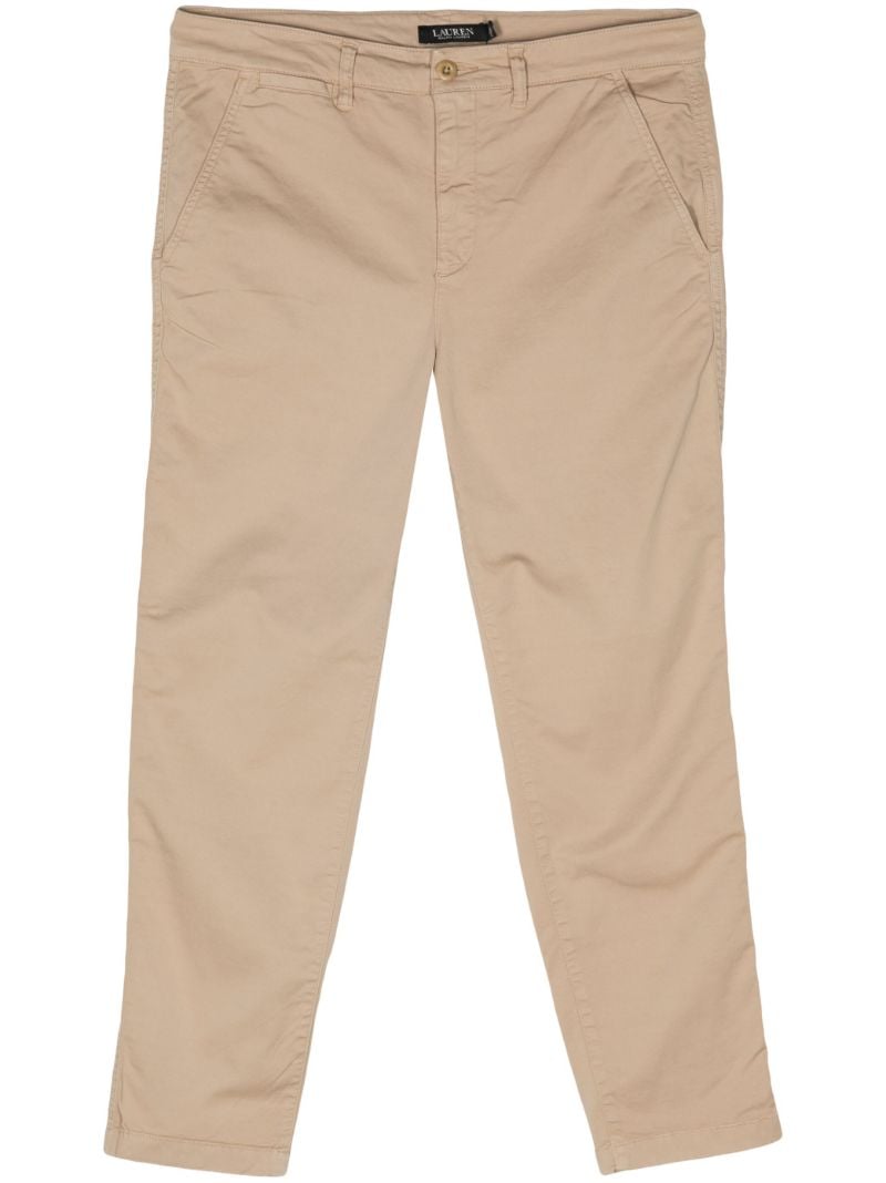Neutral Slim-fit Cotton Chinos
