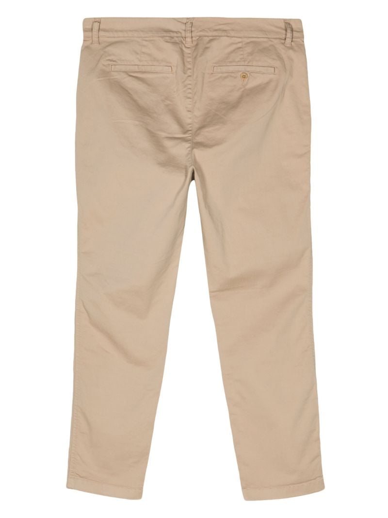 Neutral Slim-fit Cotton Chinos