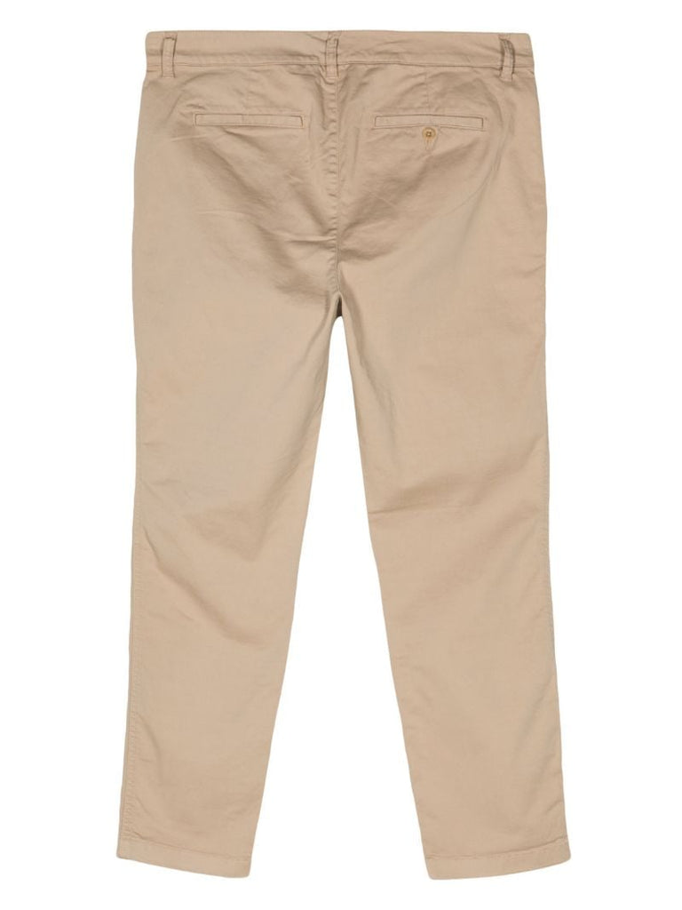 Neutral Slim-fit Cotton Chinos