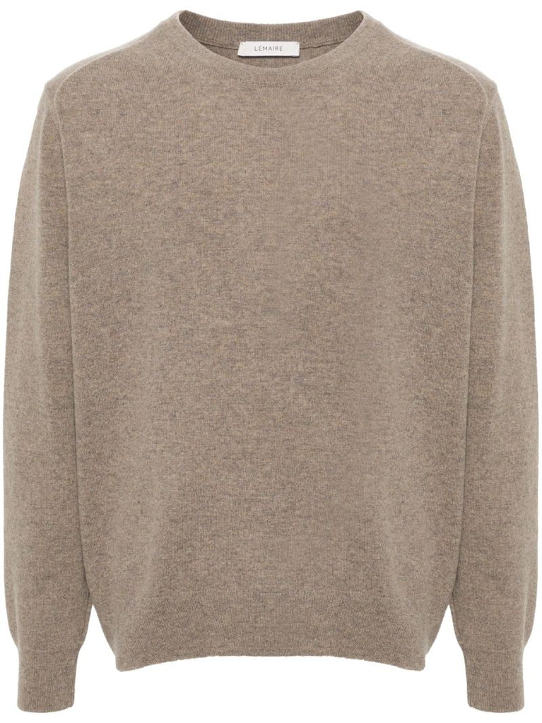 Neutral Crew-neck Jumper