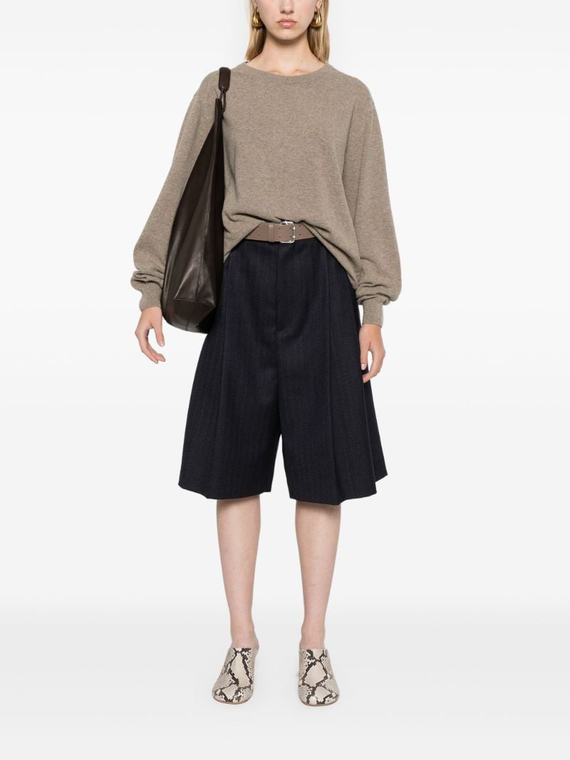 Neutral Crew-neck Jumper