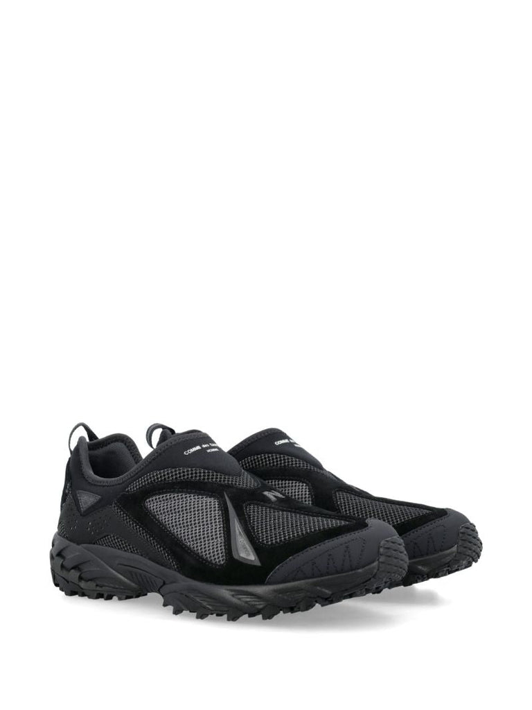 X New Balance Black 610 Slip-on Sneakers