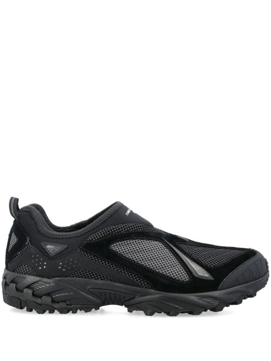 X New Balance Black 610 Slip-on Sneakers