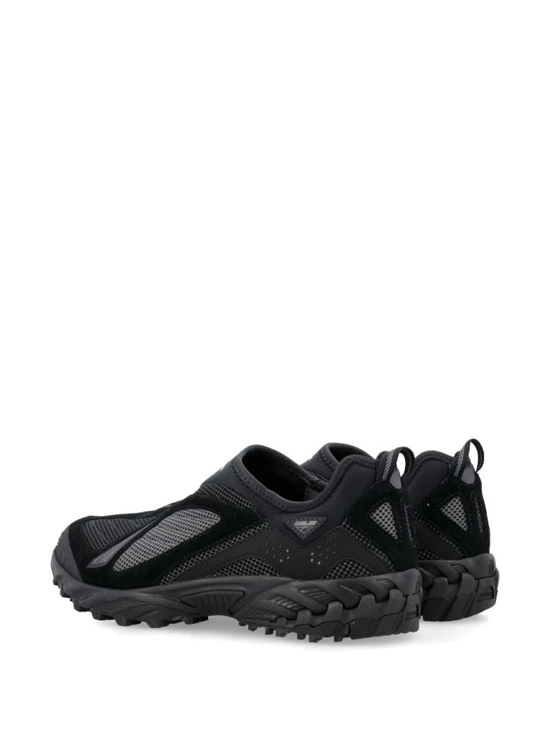 X New Balance Black 610 Slip-on Sneakers