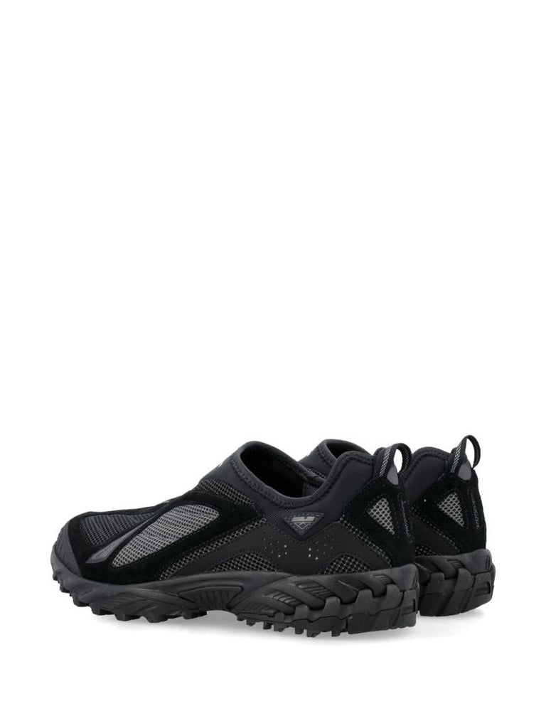 X New Balance Black 610 Slip-on Sneakers