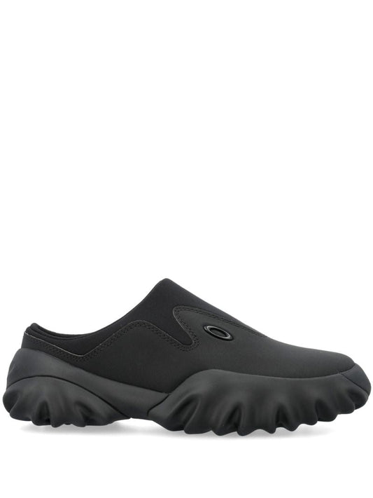 X Oakley Factory Team Black Chop Saw Mules