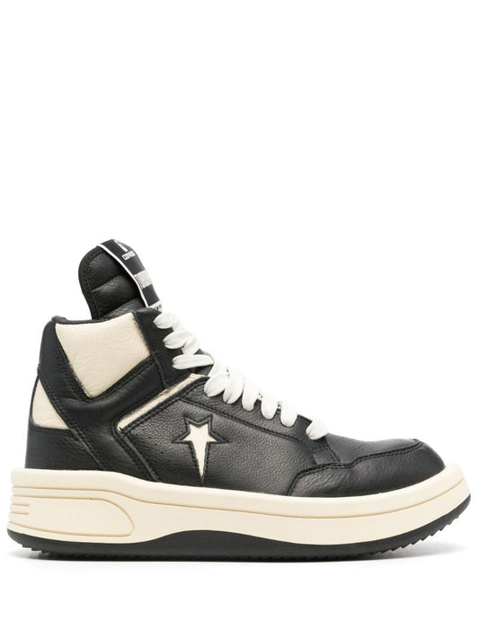 X Drkshdw Black Turbowpn Mid Sneakers