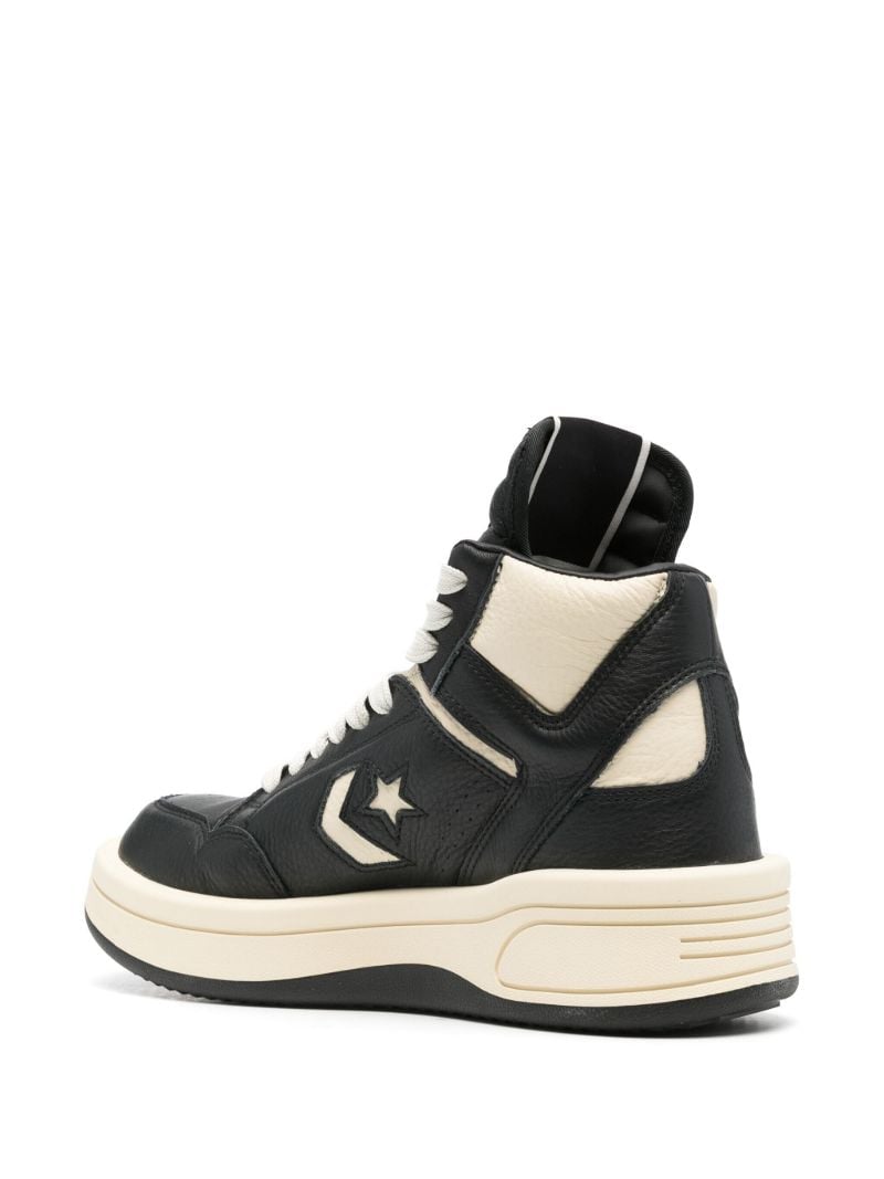 X Drkshdw Black Turbowpn Mid Sneakers