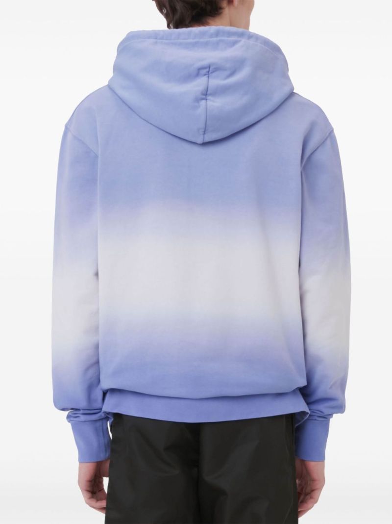 Gradient Logo-embroidered Hoodie
