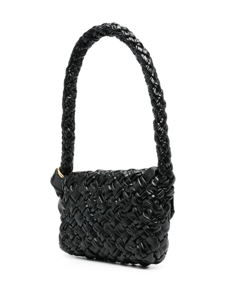 Black Kalimero CittÃ_x0083_Â  Leather Shoulder Bag
