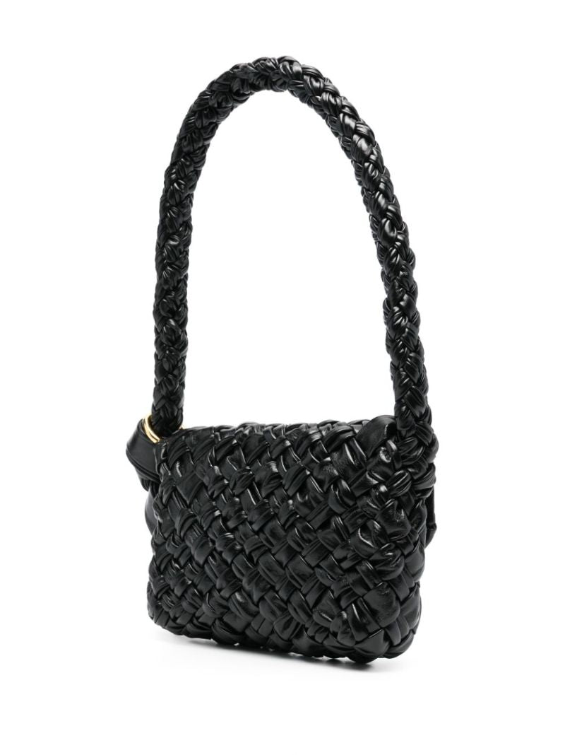 Black Kalimero CittÃ_x0083_Â  Leather Shoulder Bag