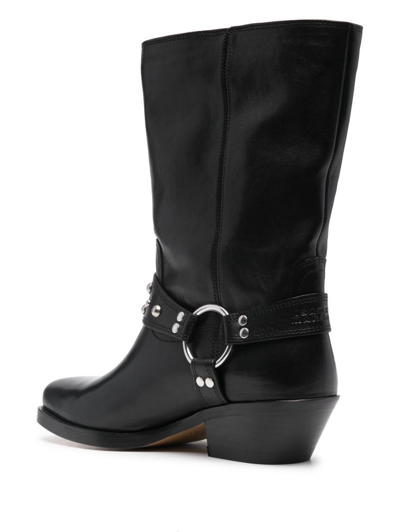 Black Antya Leather Boots