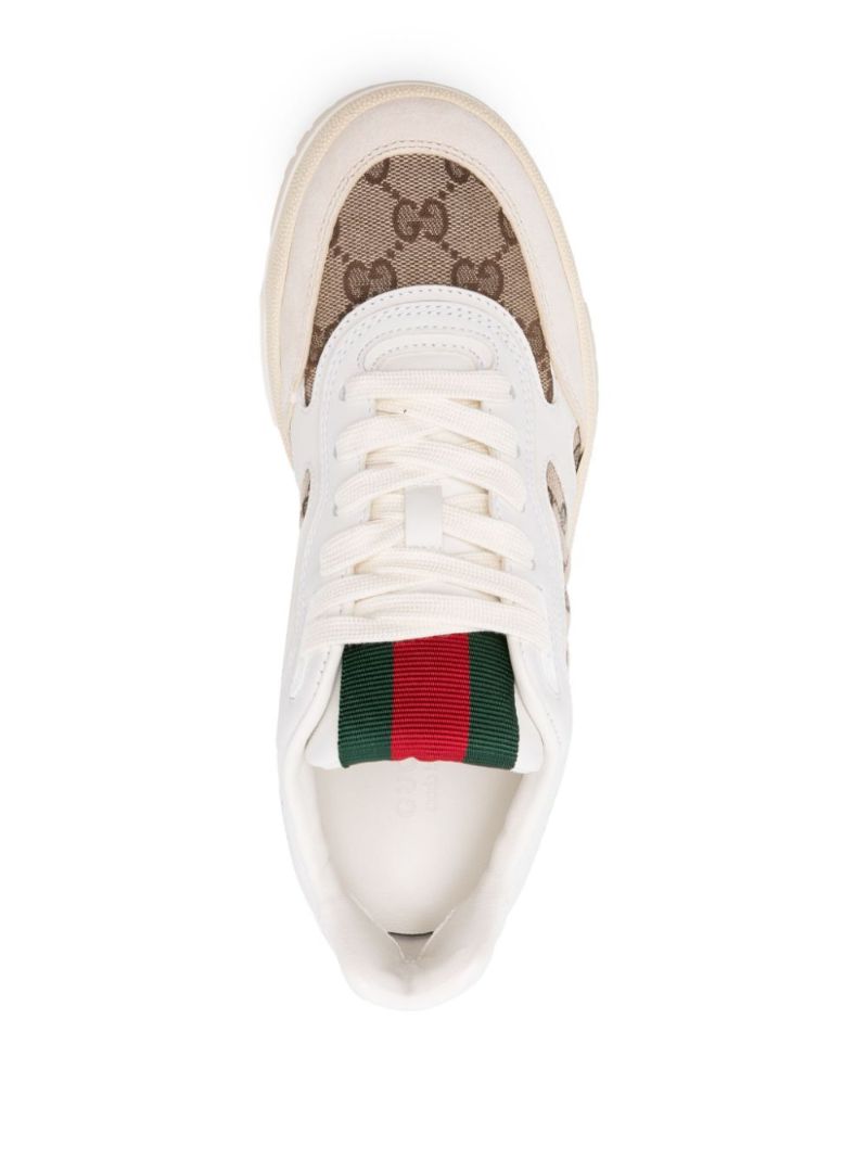 White Re-web Sneakers