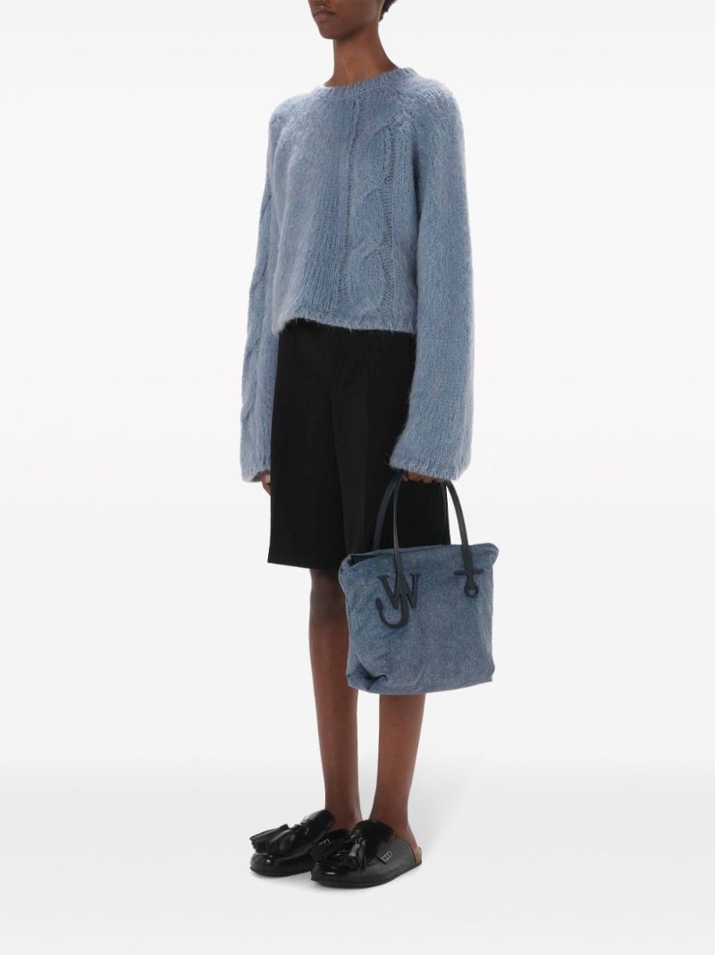 Blue Anchor Small Tote Bag