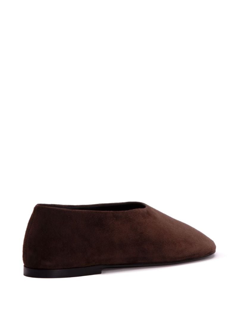 Brown Glove Suede Slippers