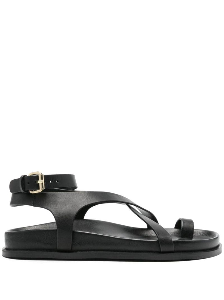 Black Jalen Sandals