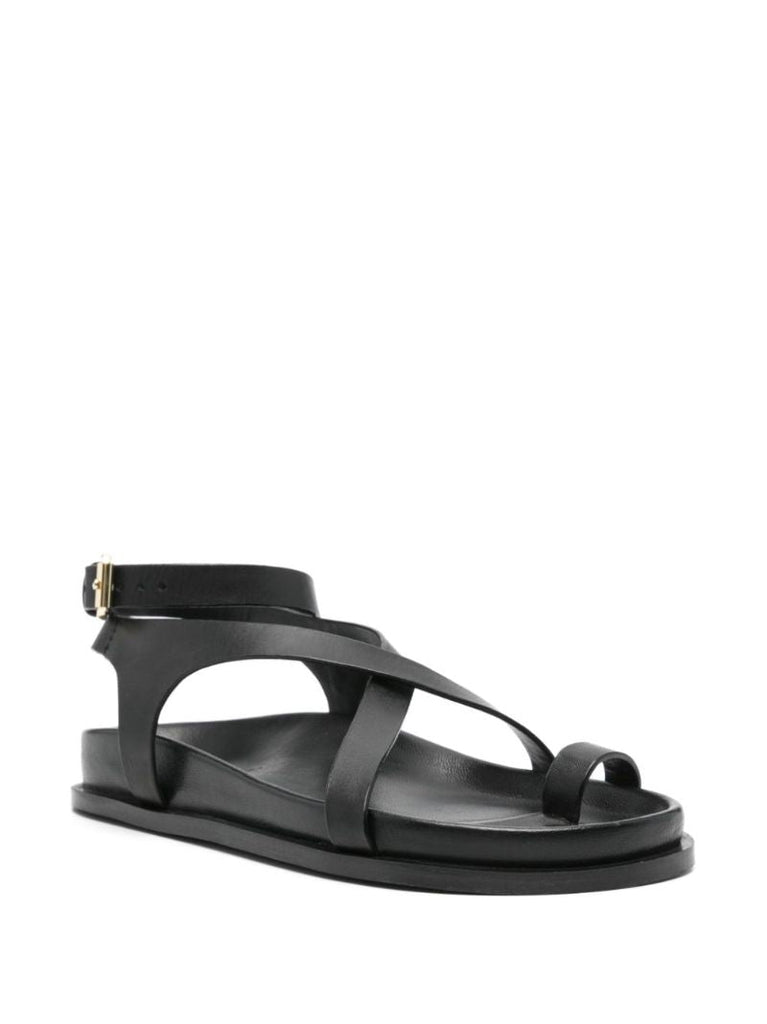 Black Jalen Sandals