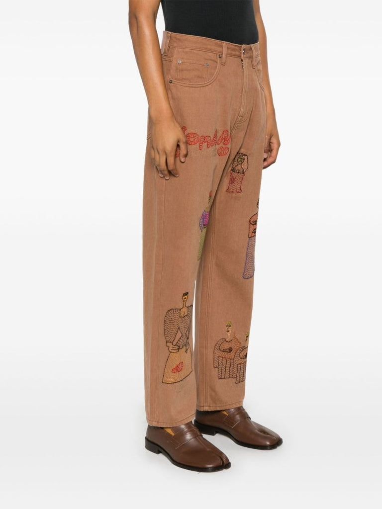 Brown Silk Shirt