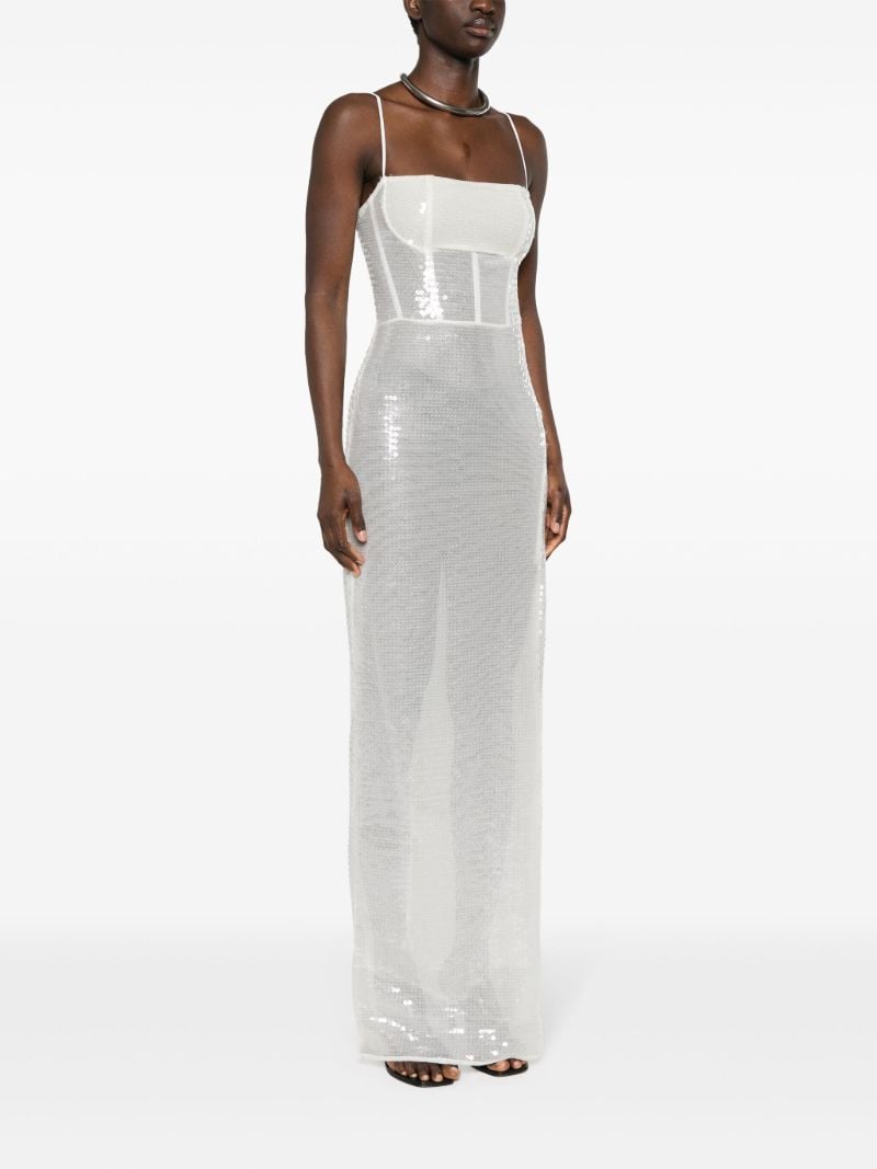 Sequinned Maxi Dress