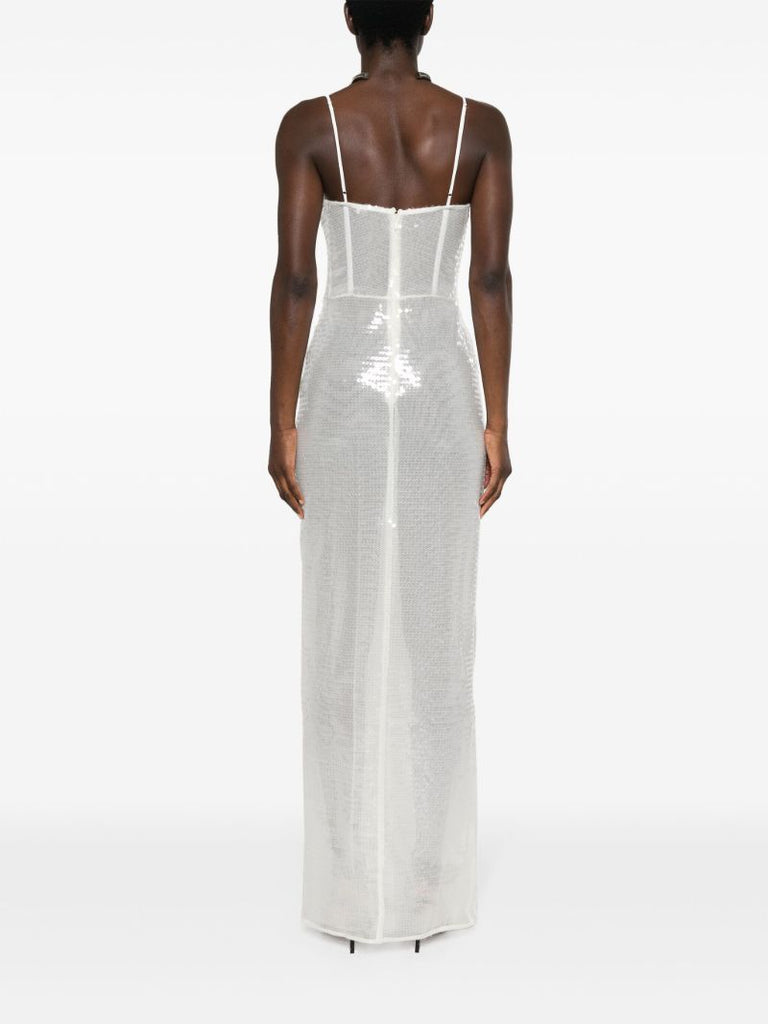 Sequinned Maxi Dress