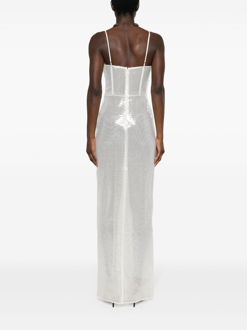 Sequinned Maxi Dress