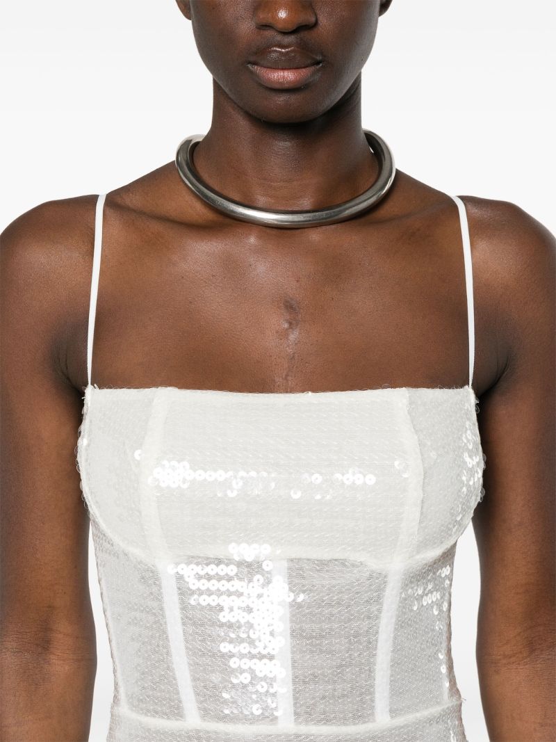 Sequinned Maxi Dress